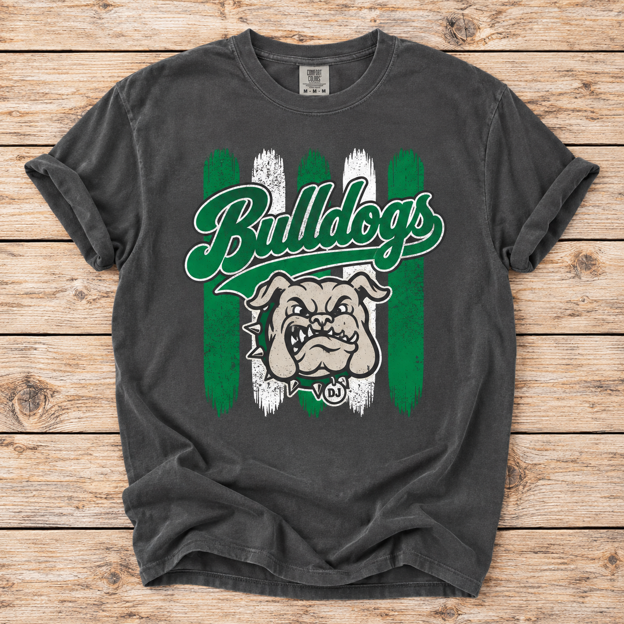 Bulldogs Rally Stripes (short, long and hoodie)