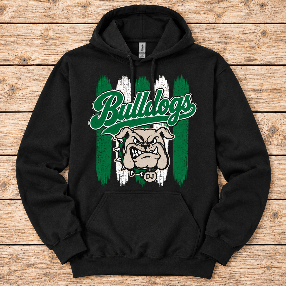 Bulldogs Rally Stripes (short, long and hoodie)