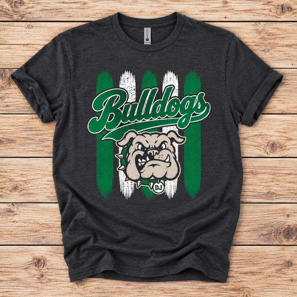 Bulldogs Rally Stripes (short, long and hoodie)