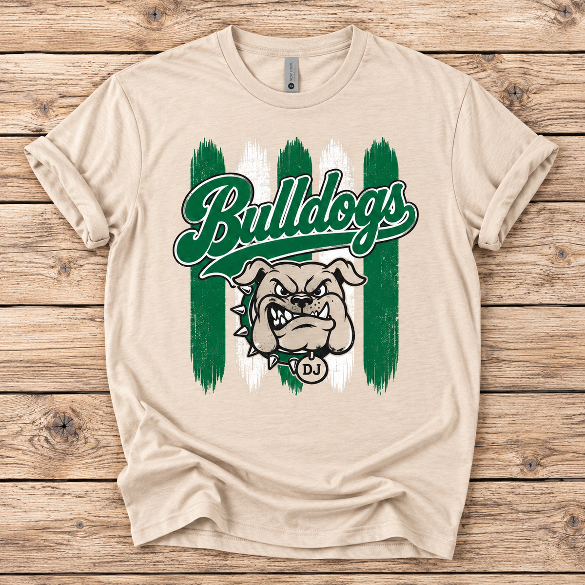 Bulldogs Rally Stripes (short, long and hoodie)