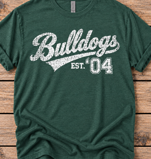Bulldogs 04 Pennant (short, long and hoodie)