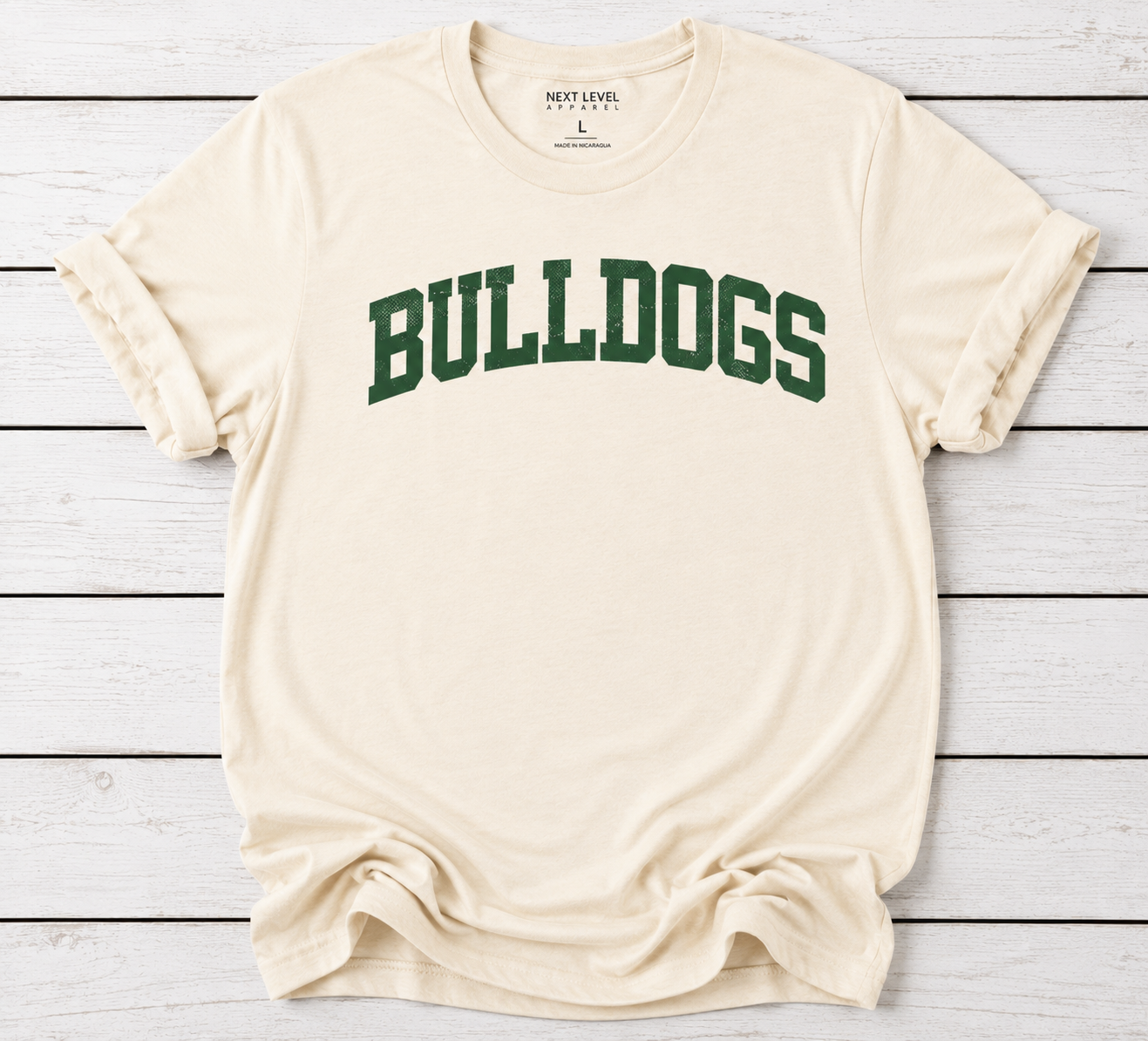 Bulldogs ARCH  - Next Level, Bella Canvas and Comfort Colors