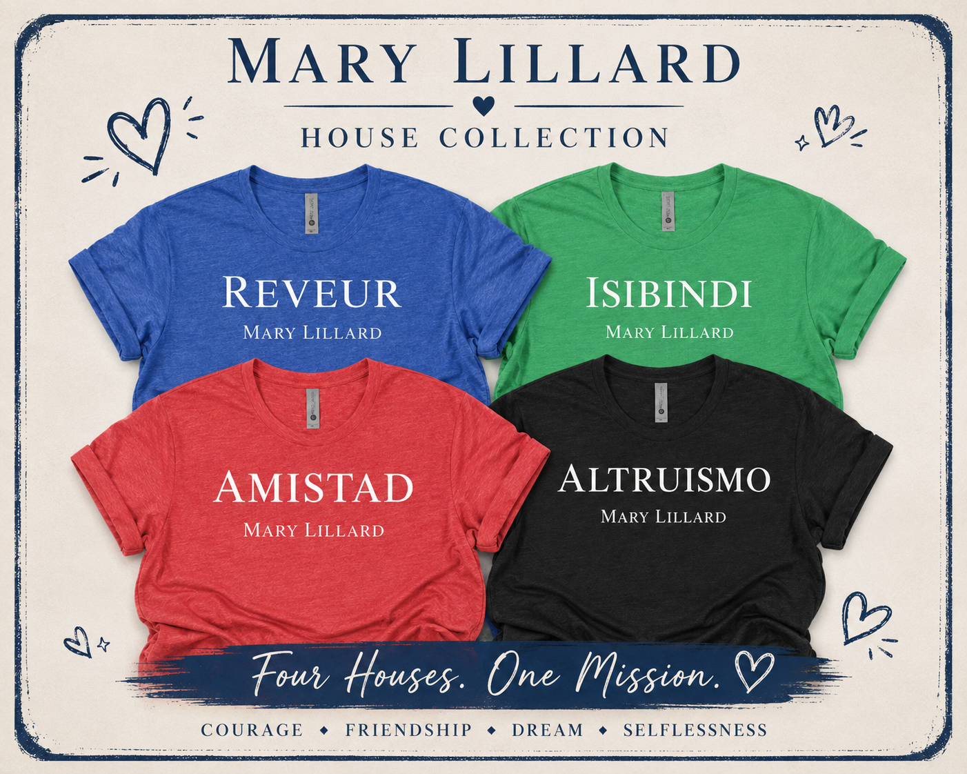 Lillard House Classic Shirt (All 4 houses)