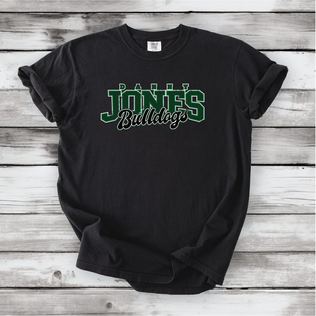 Danny Jones Bulldog Scripty Next Level, Bella Canvas and Comfort Colors