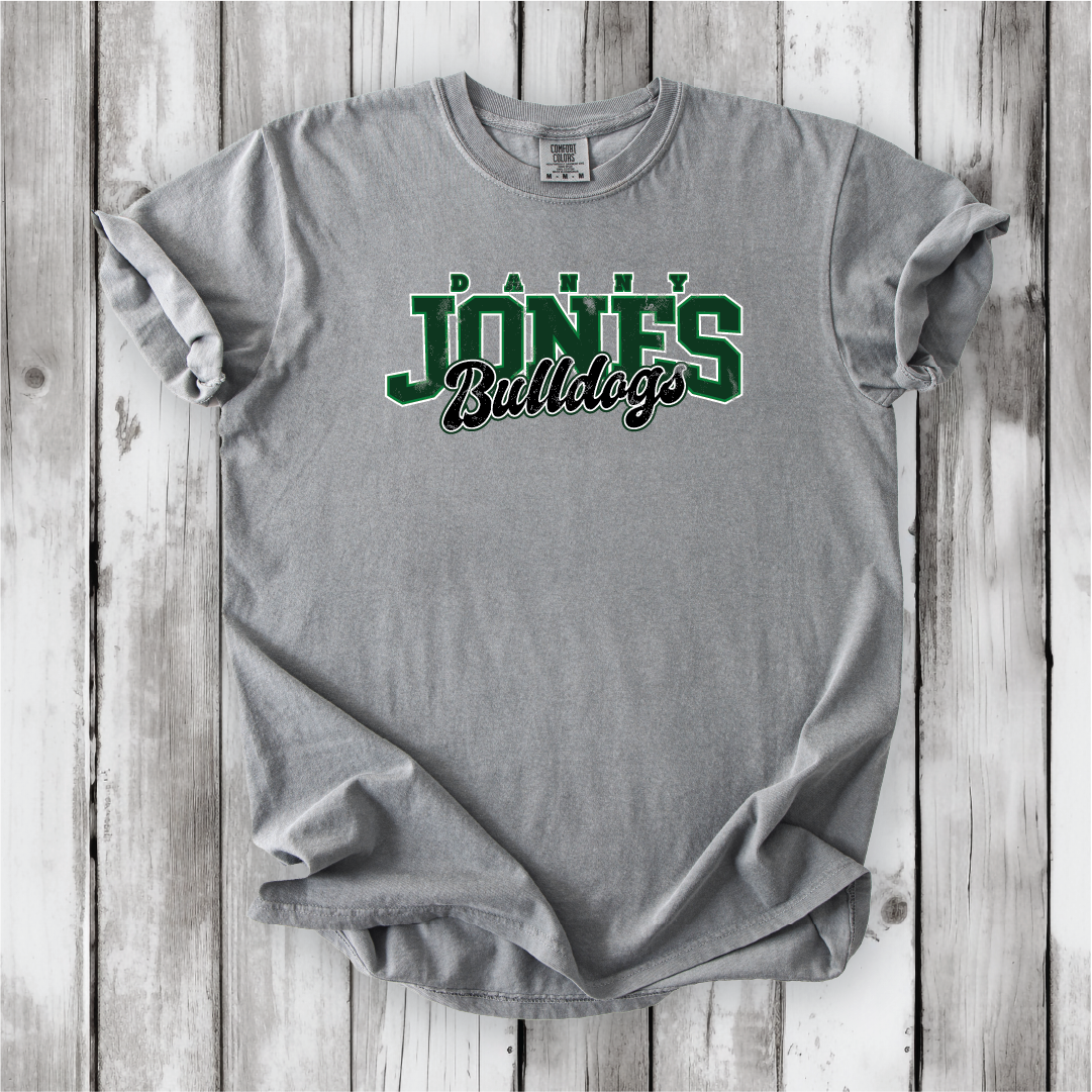 Danny Jones Bulldog Scripty Next Level, Bella Canvas and Comfort Colors
