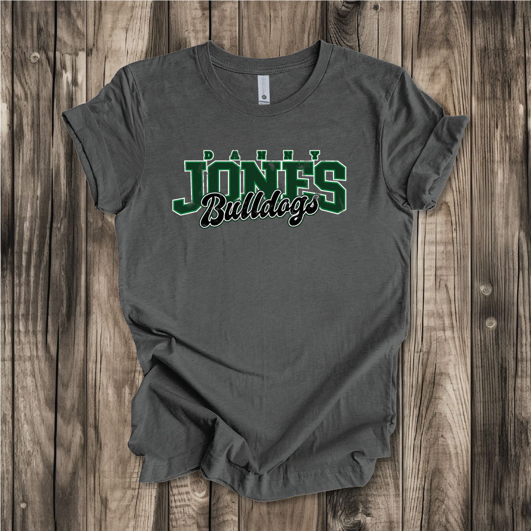 Danny Jones Bulldog Scripty Next Level, Bella Canvas and Comfort Colors