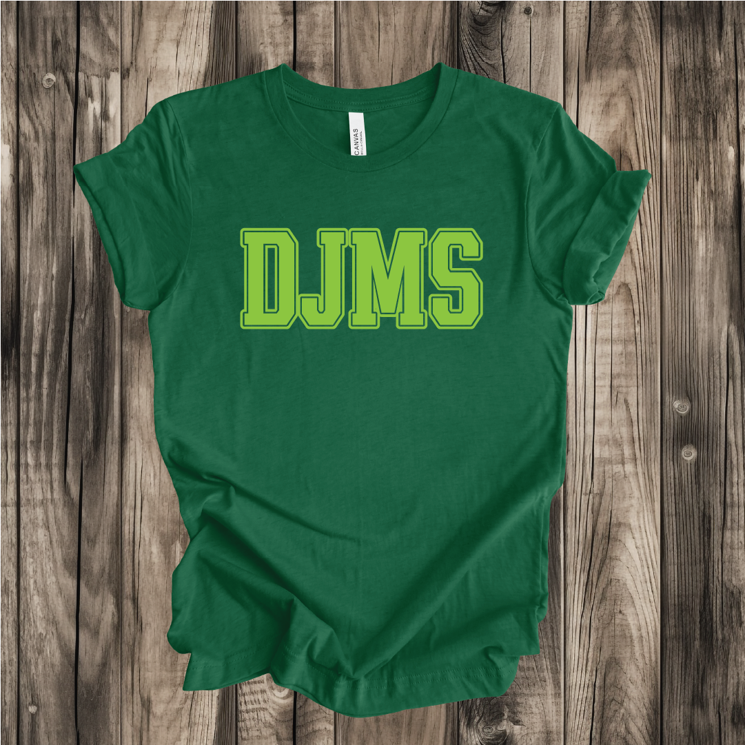 DJMS Block on Bella Canvas and Comfort Colors