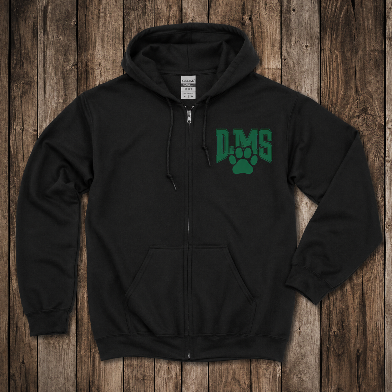 Danny Jones Paw Zipped Hoodie