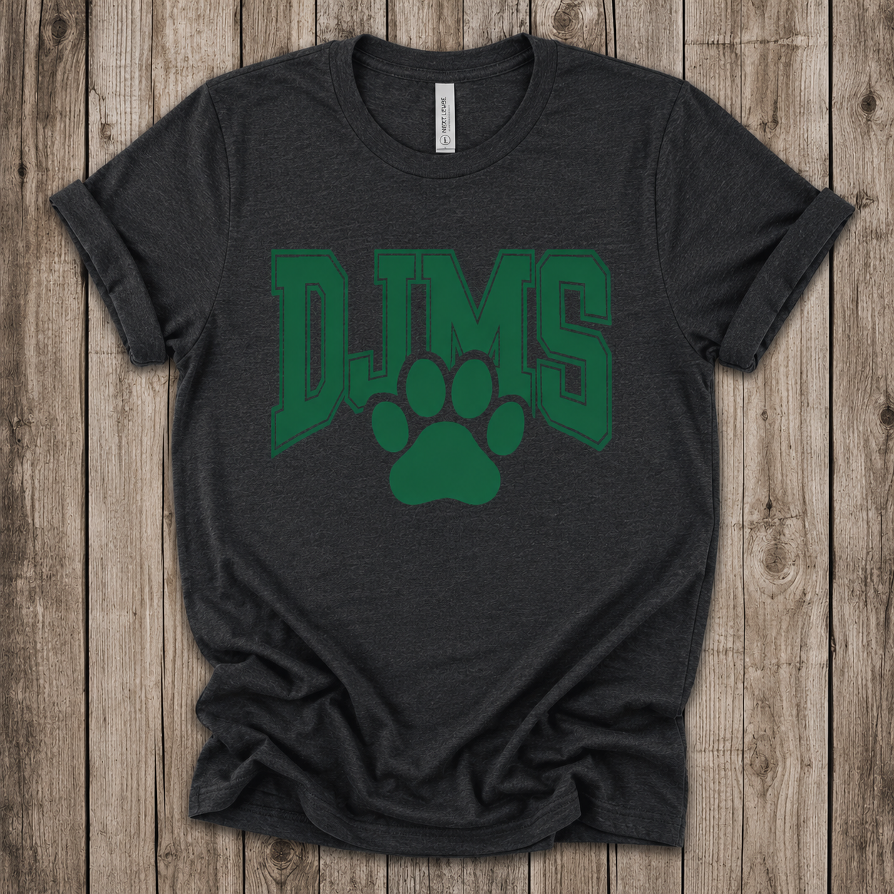 Danny Jones Paw on Bella Canvas, Next Level and Comfort Colors