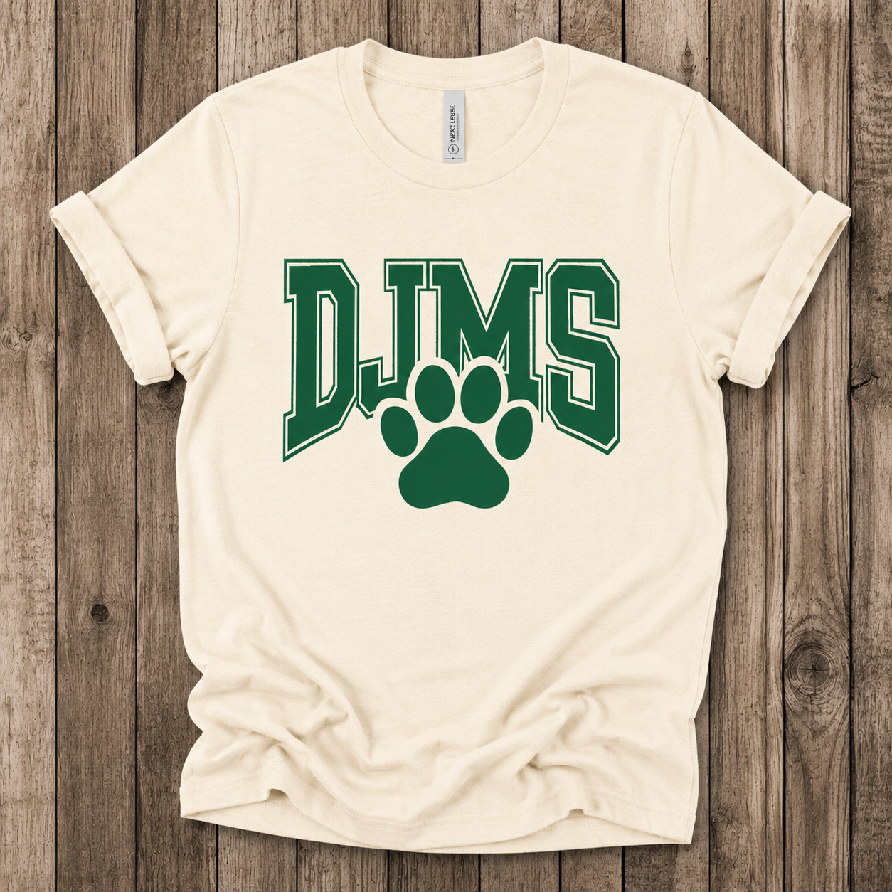 Danny Jones Paw on Bella Canvas, Next Level and Comfort Colors