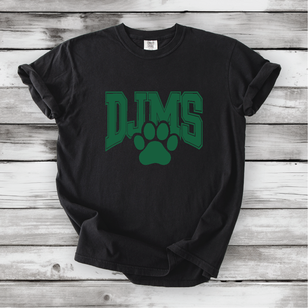 Danny Jones Paw on Bella Canvas, Next Level and Comfort Colors