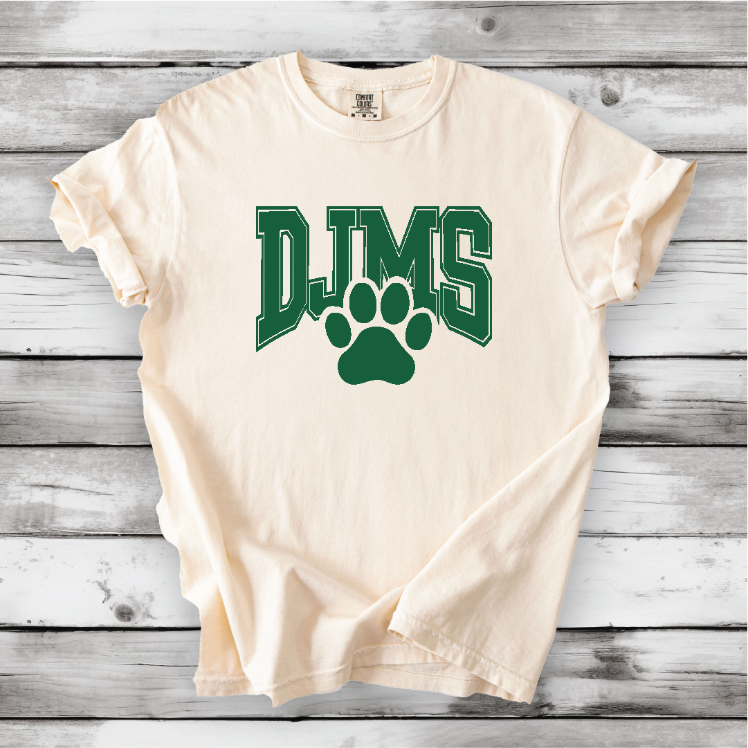 Danny Jones Paw on Bella Canvas, Next Level and Comfort Colors