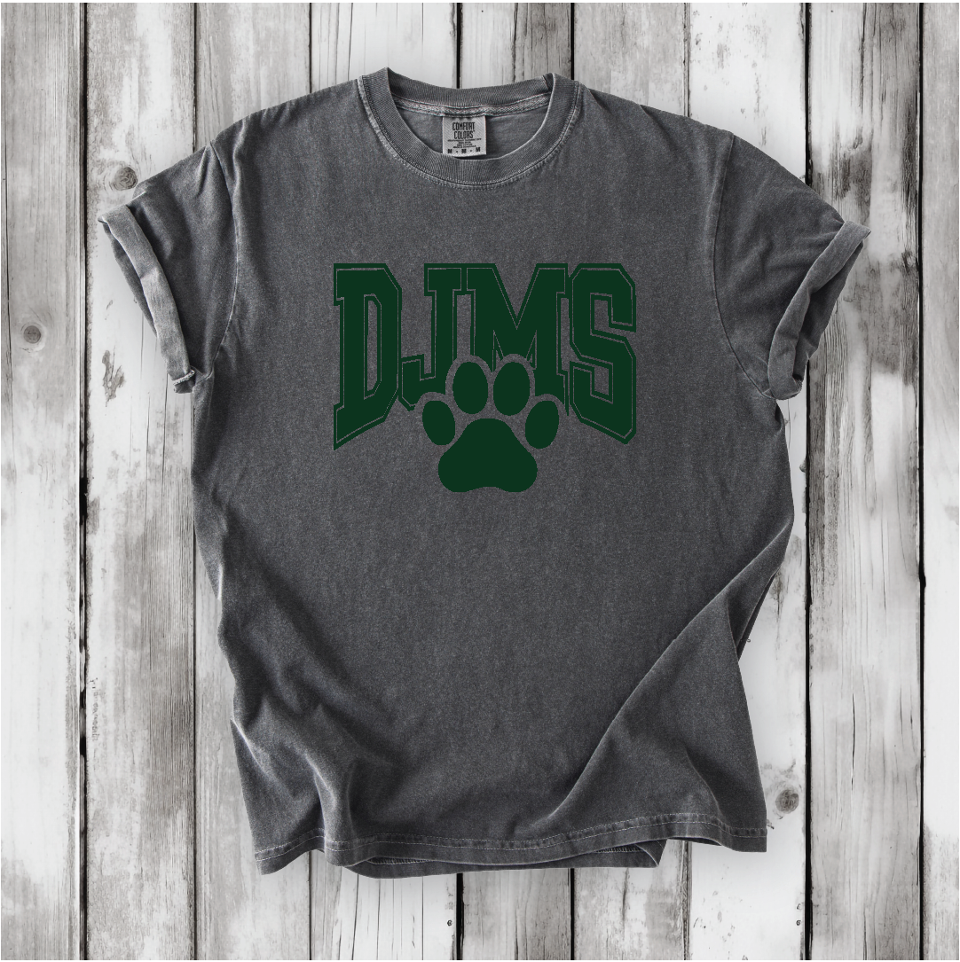 Danny Jones Paw on Bella Canvas, Next Level and Comfort Colors