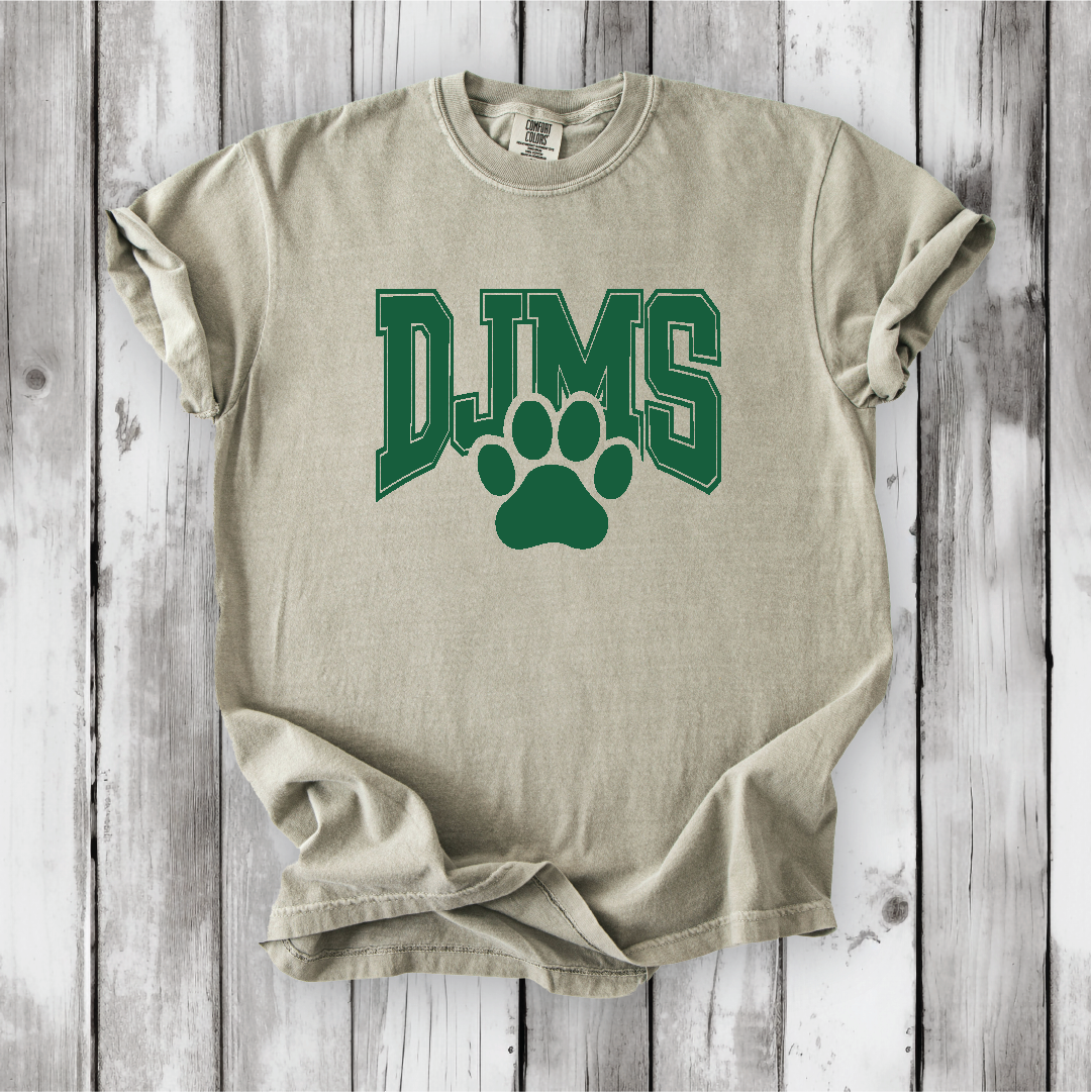Danny Jones Paw on Bella Canvas, Next Level and Comfort Colors