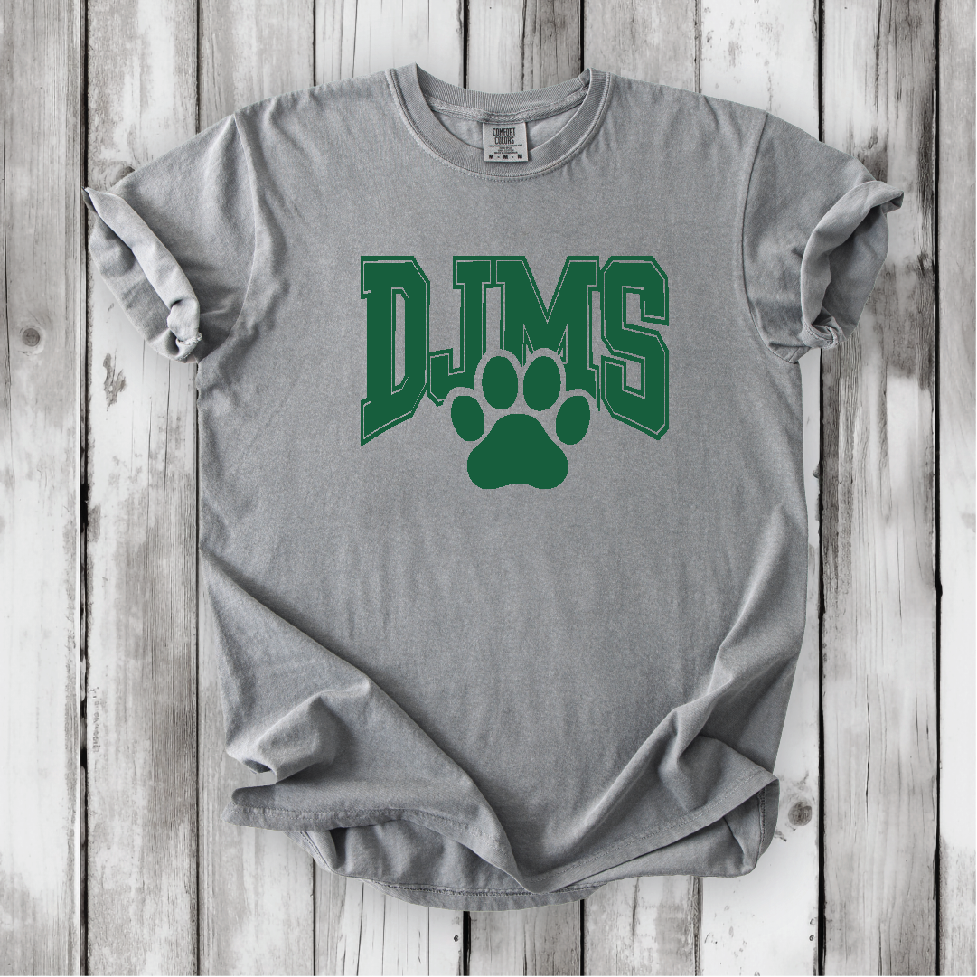 Danny Jones Paw on Bella Canvas, Next Level and Comfort Colors