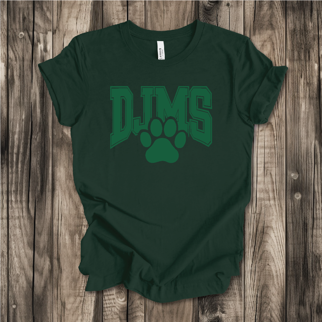 Danny Jones Paw on Bella Canvas, Next Level and Comfort Colors
