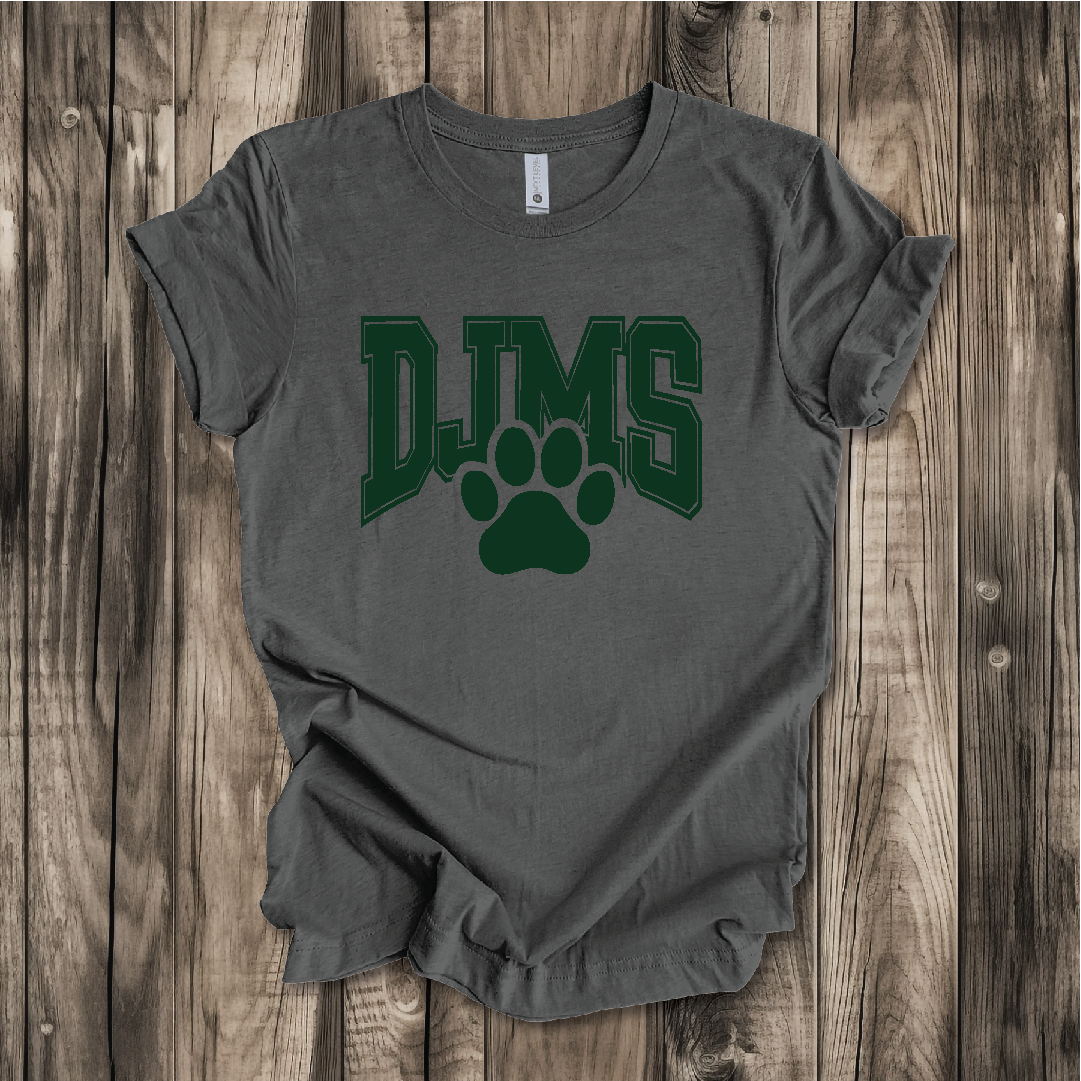 Danny Jones Paw on Bella Canvas, Next Level and Comfort Colors