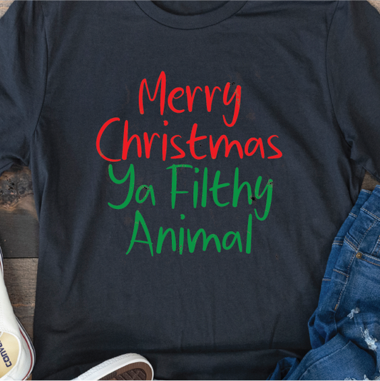 Merry Christmas, Ya Filthy Animal
