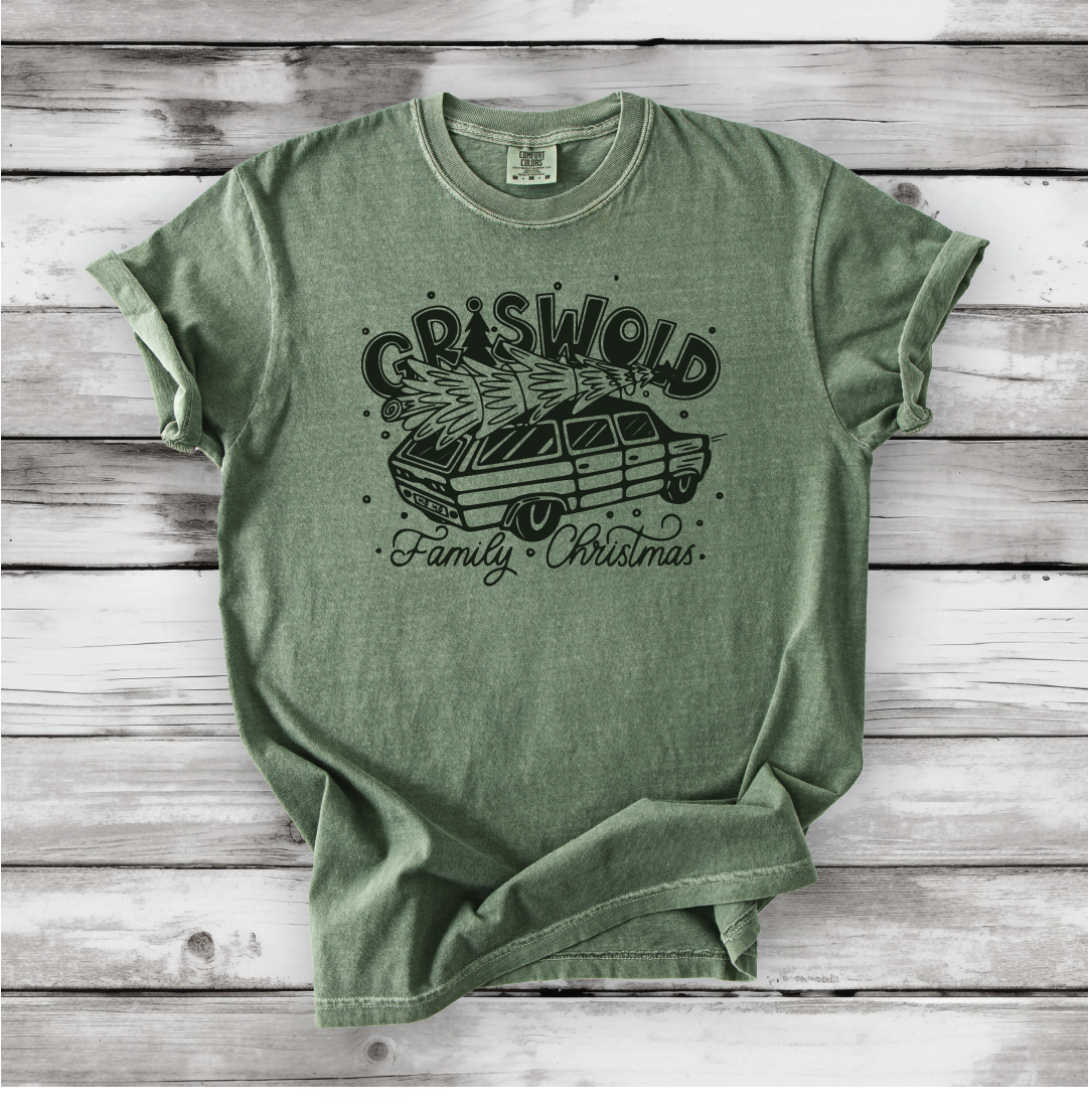 Griswold Family Christmas, Classic Christmas movie shirts - Funny Christmas gifts - Comfort Colors