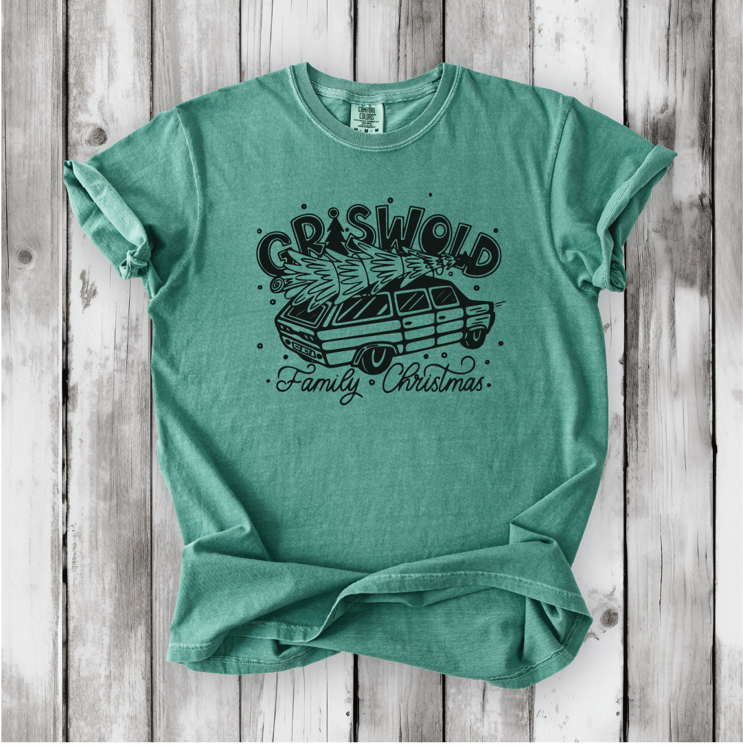 Griswold Family Christmas, Classic Christmas movie shirts - Funny Christmas gifts - Comfort Colors