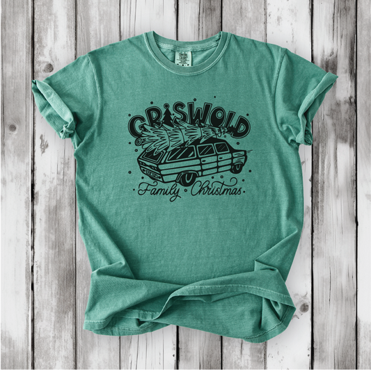 Griswold Family Christmas, Classic Christmas movie shirts - Funny Christmas gifts - Comfort Colors