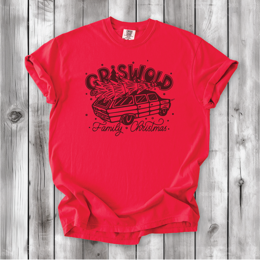 Griswold Family Christmas, Classic Christmas movie shirts - Funny Christmas gifts - Comfort Colors