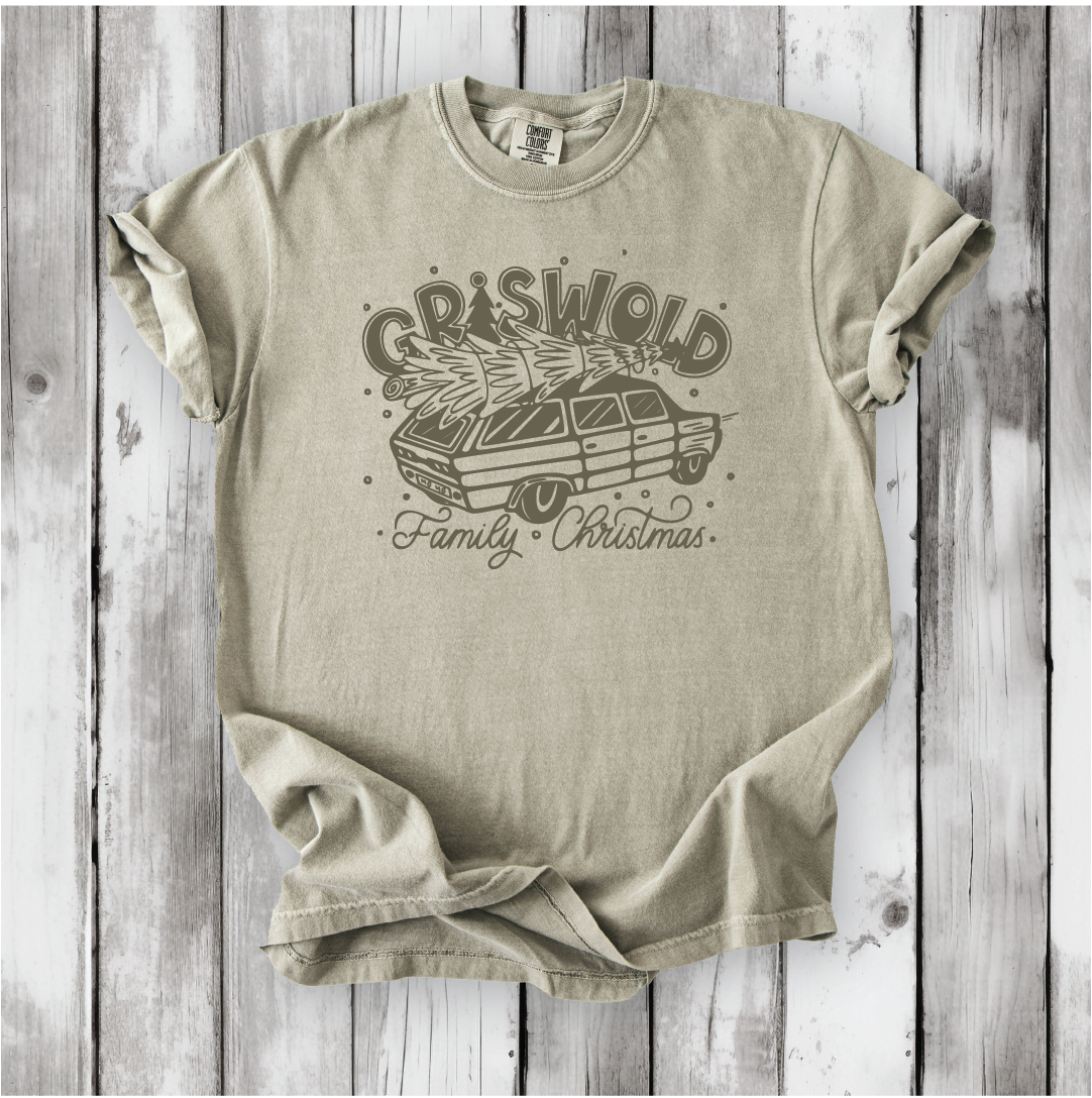 Griswold Family Christmas, Classic Christmas movie shirts - Funny Christmas gifts - Comfort Colors