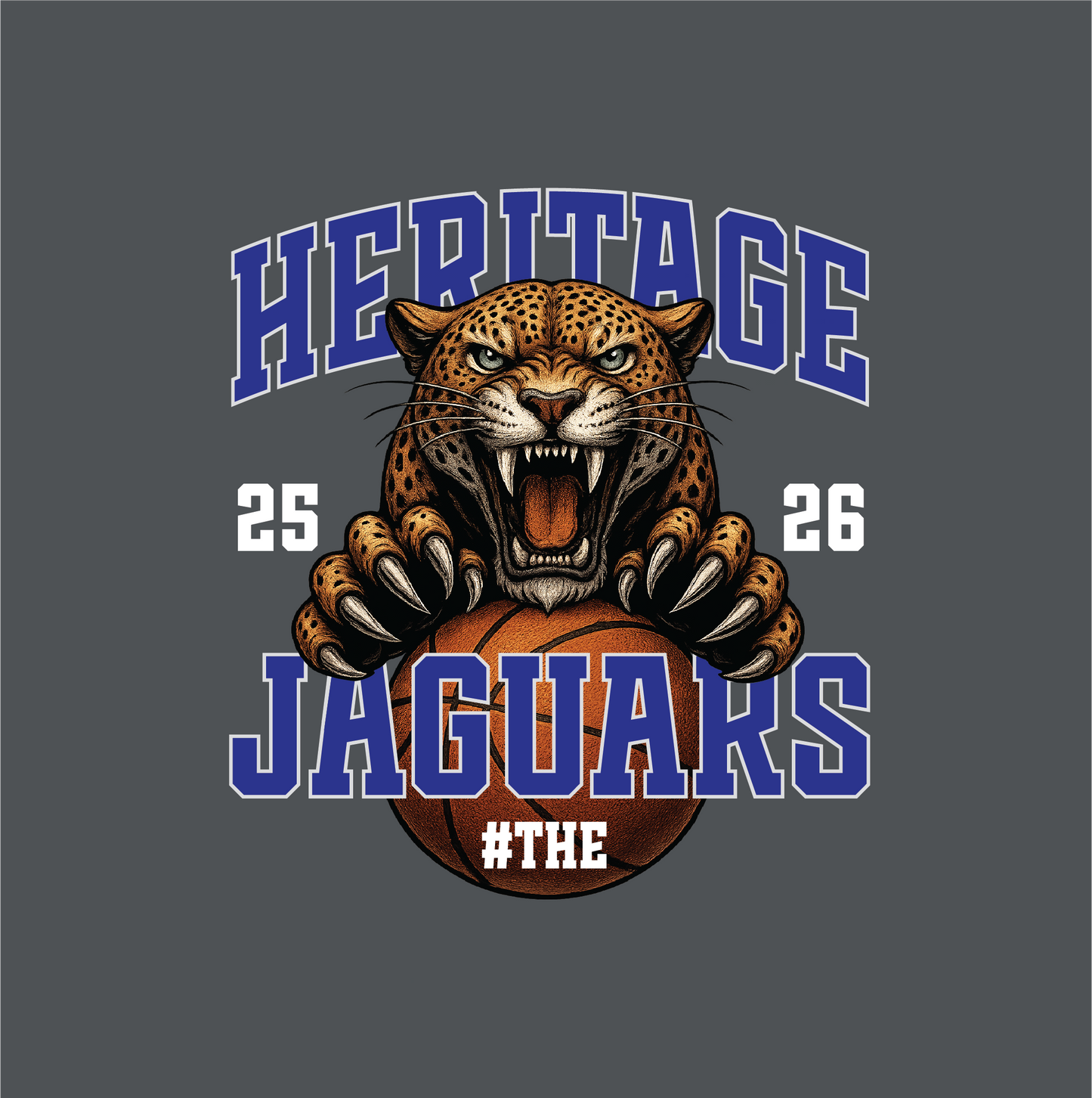 2025-2026  Heritage Lady Jags Basketball - DRY-FIT STYLE
