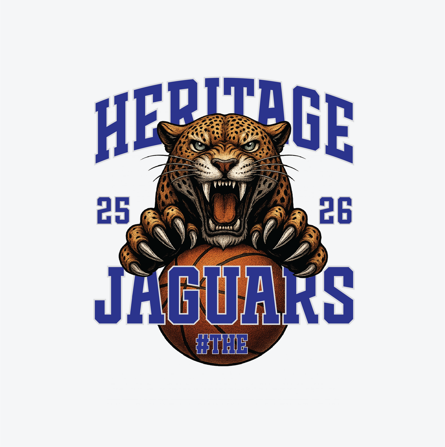 2025-2026  Heritage Lady Jags Basketball - DRY-FIT STYLE