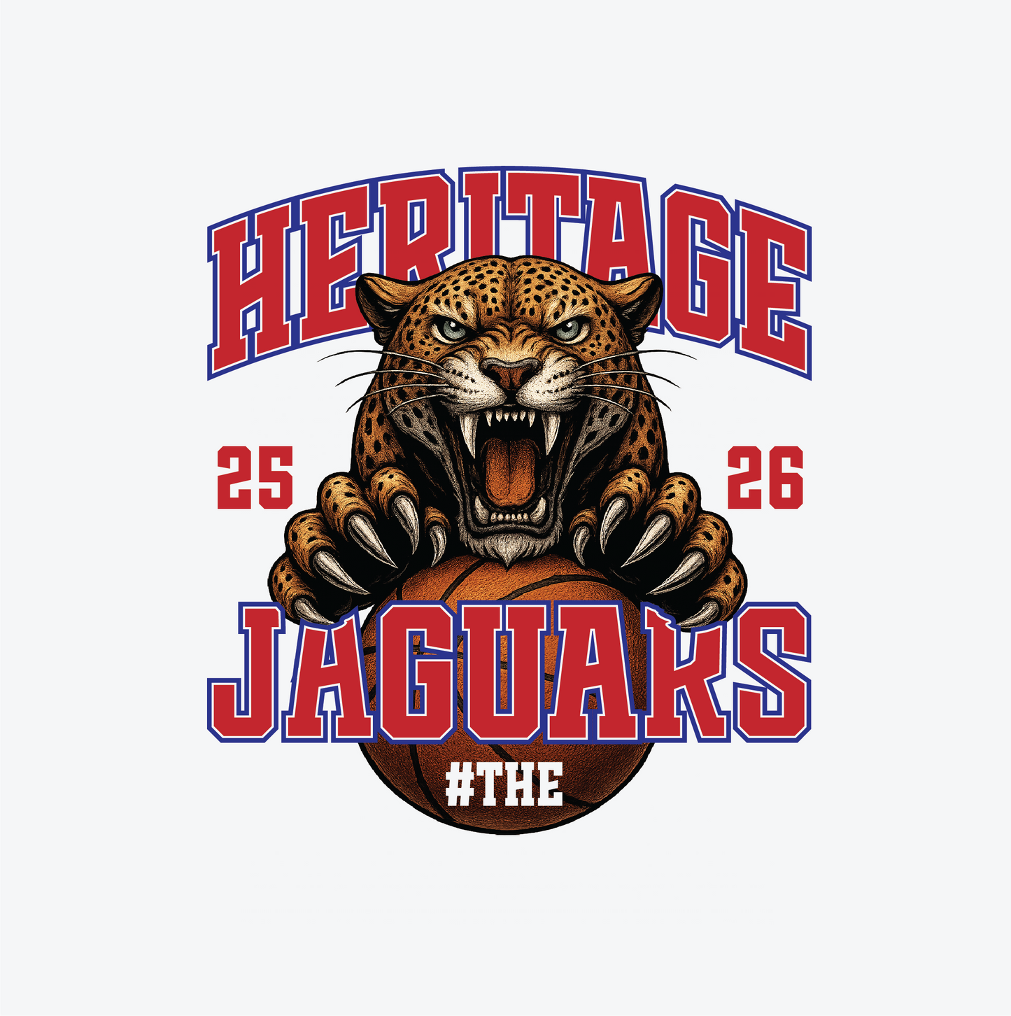 2025-2026  Heritage Lady Jags Basketball - DRY-FIT STYLE