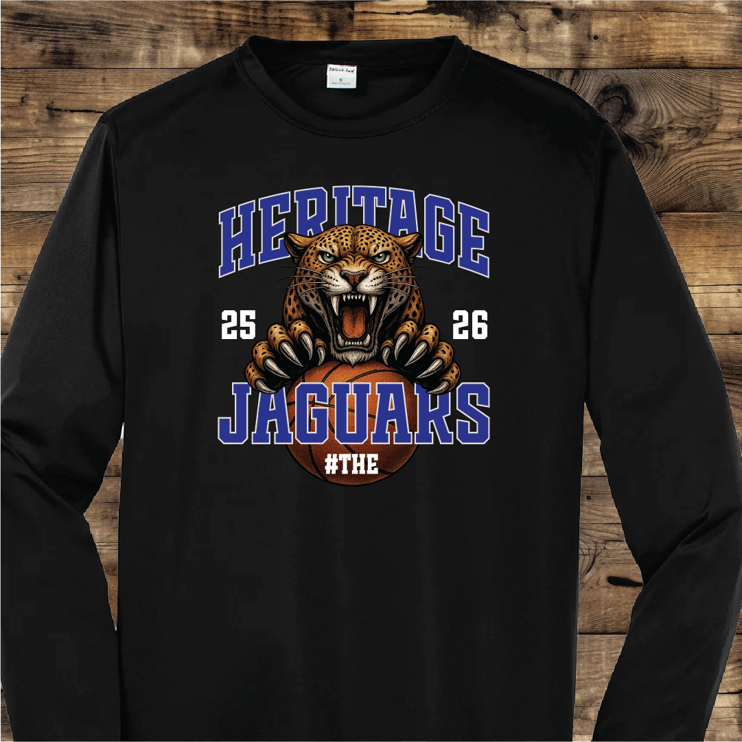 2025-2026  Heritage Lady Jags Basketball - DRY-FIT STYLE