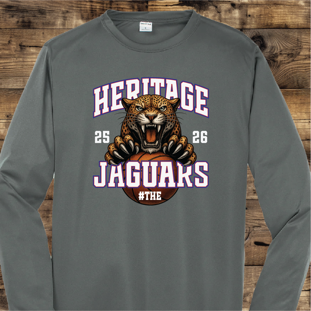 2025-2026  Heritage Lady Jags Basketball - DRY-FIT STYLE