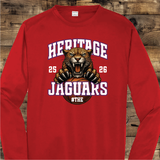 2025-2026  Heritage Lady Jags Basketball - DRY-FIT STYLE
