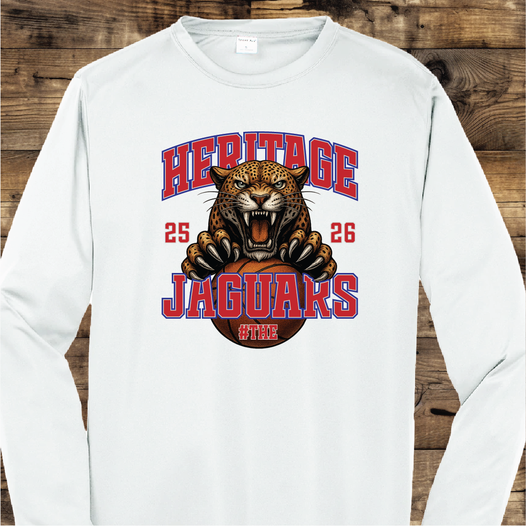 2025-2026  Heritage Lady Jags Basketball - DRY-FIT STYLE