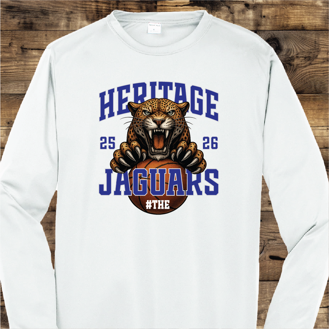 2025-2026  Heritage Lady Jags Basketball - DRY-FIT STYLE