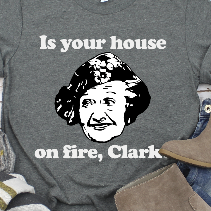 "Is your House on Fire, Clark?" Unisex Tee