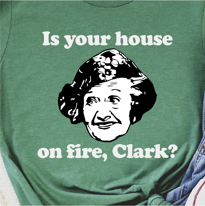 "Is your House on Fire, Clark?" Unisex Tee