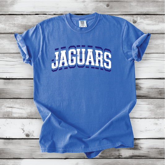 Heritage Jaguars Arch Outline - Comfort Colors