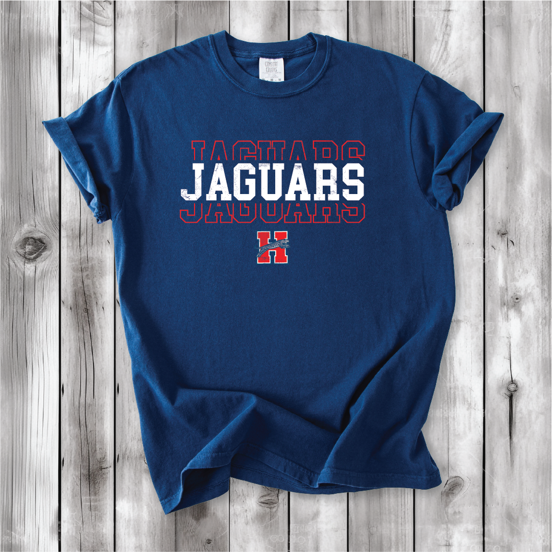 Jaguars Stacked - Comfort Colors