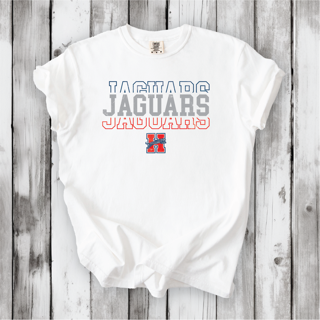 Jaguars Stacked - Comfort Colors