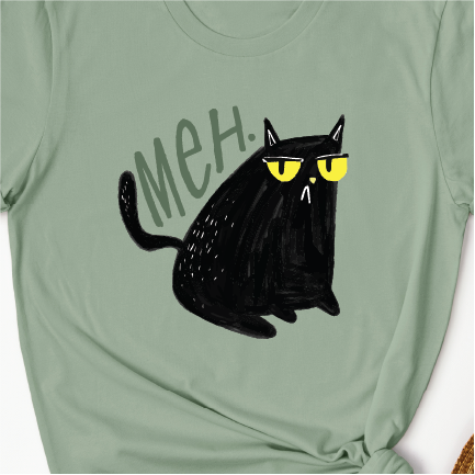 Meh Cat - show your nonchalance and meh-ness