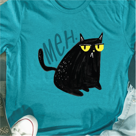 Meh Cat - show your nonchalance and meh-ness