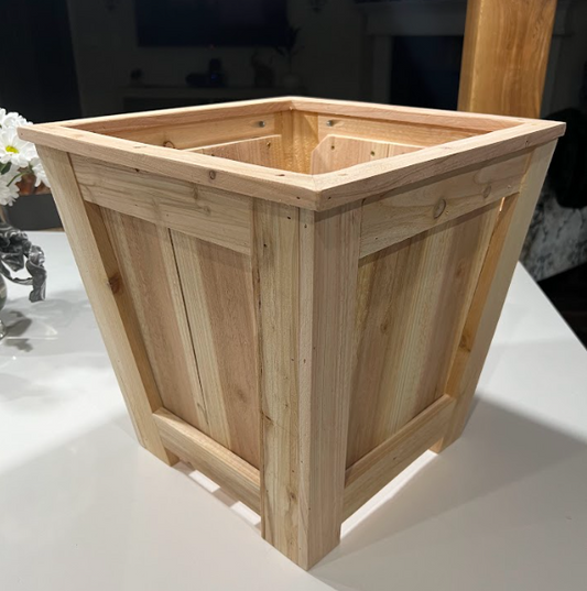 Small Cedar Planter