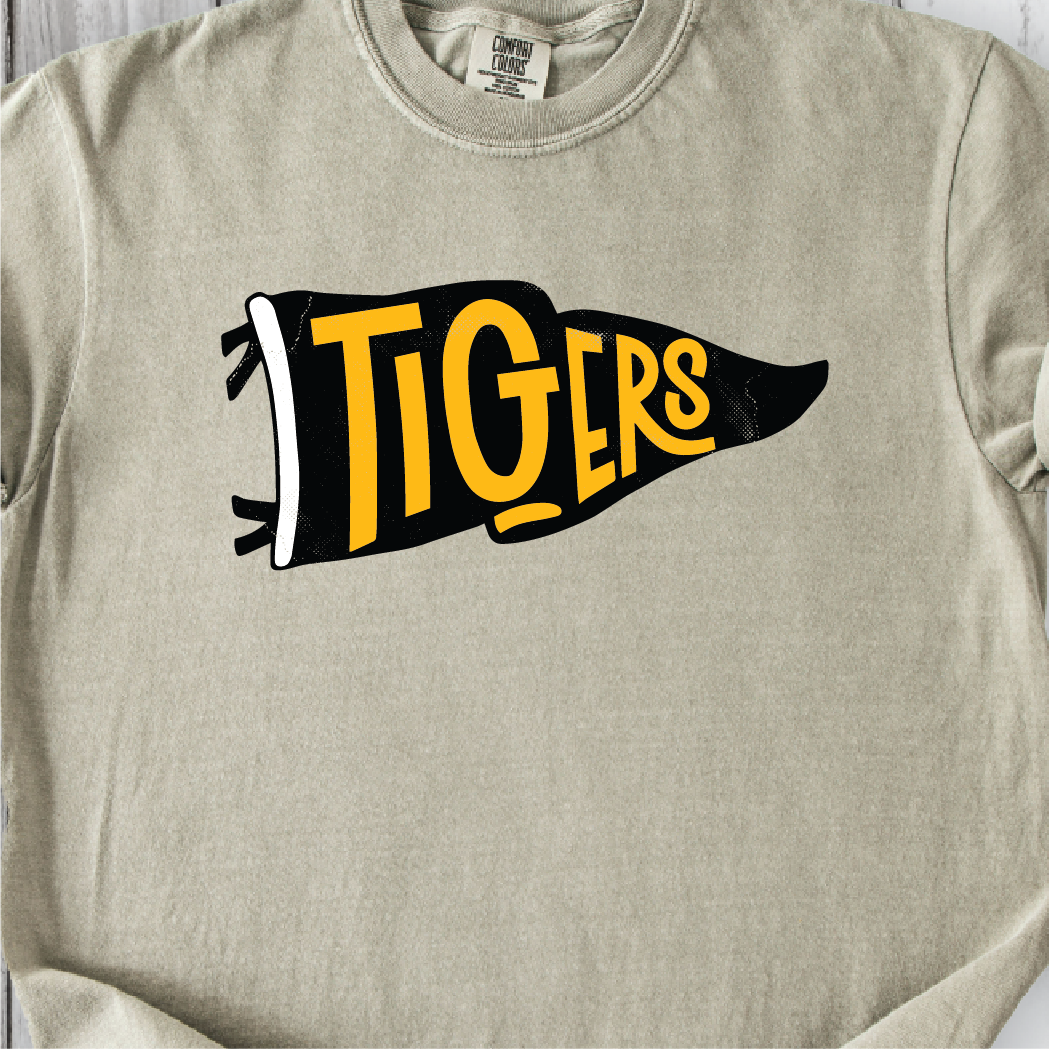 Tigers Pennant Short sleeve and Hoodie
