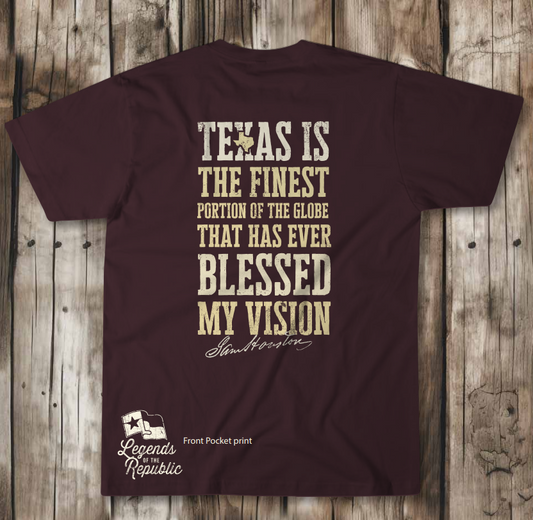 Texas is the Finest Portion of the Globe Unisex Tee