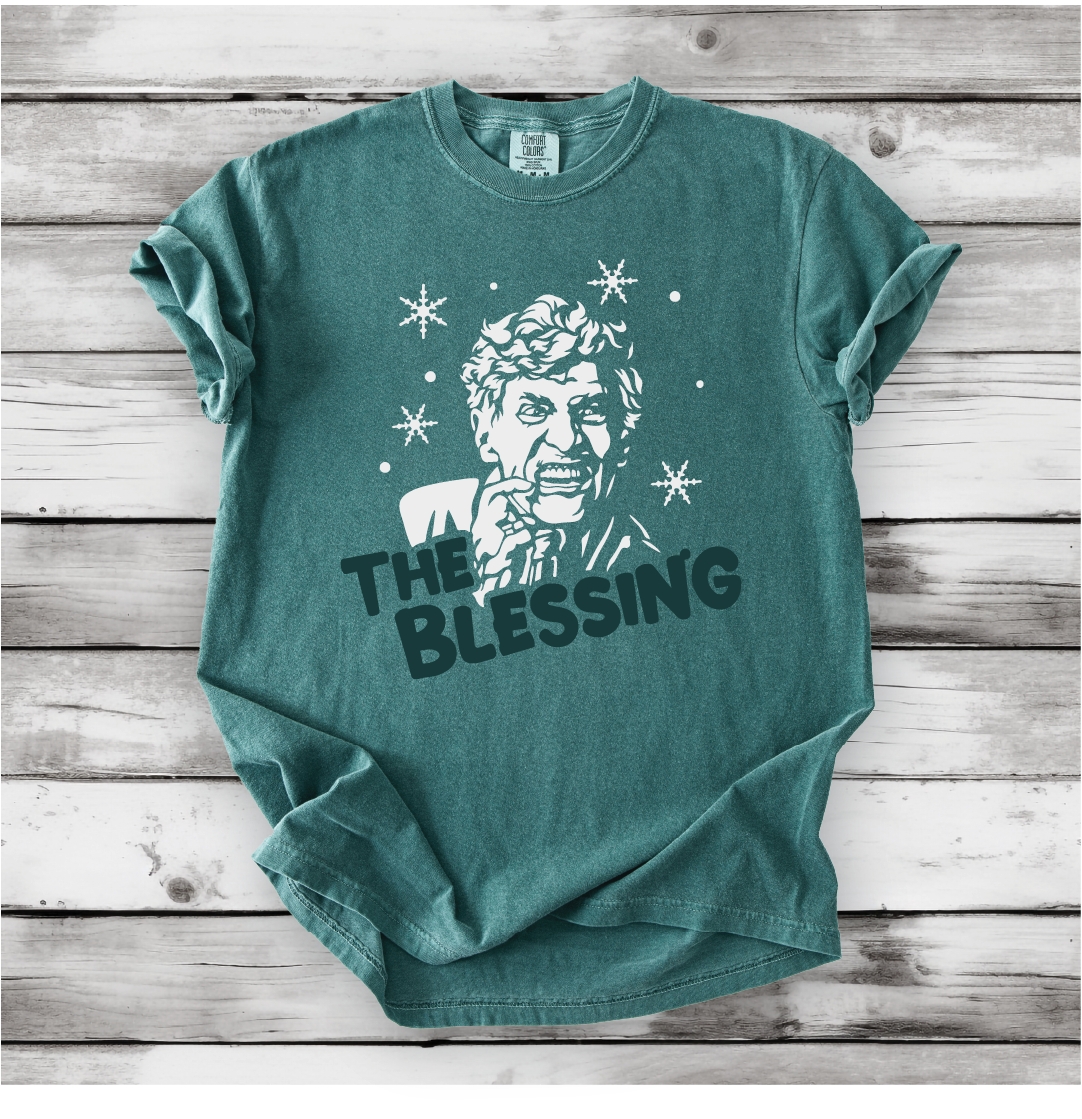 Christmas Vacation - The Blessing - Aunt Bethany and Uncle Lewis- Comfort Colors shirt