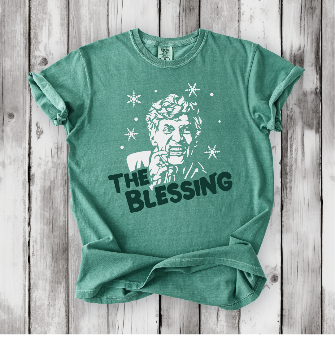 Christmas Vacation - The Blessing - Aunt Bethany and Uncle Lewis- Comfort Colors shirt