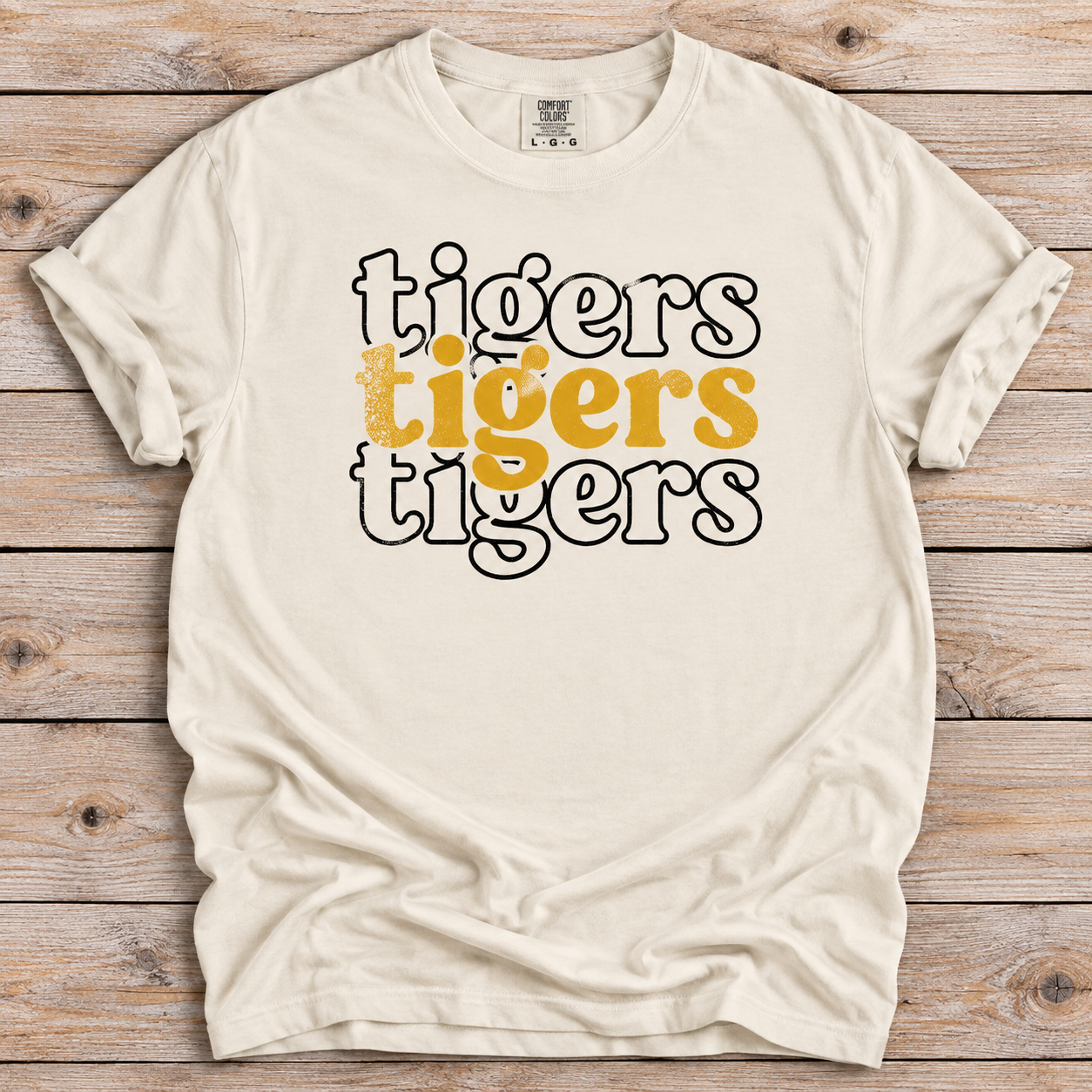 Tigers RETRO ECHO (short, long and hoodie)