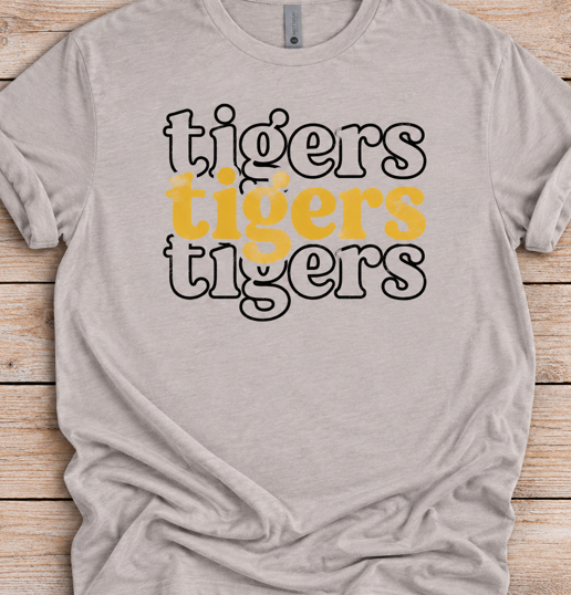 Tigers RETRO ECHO (short, long and hoodie)