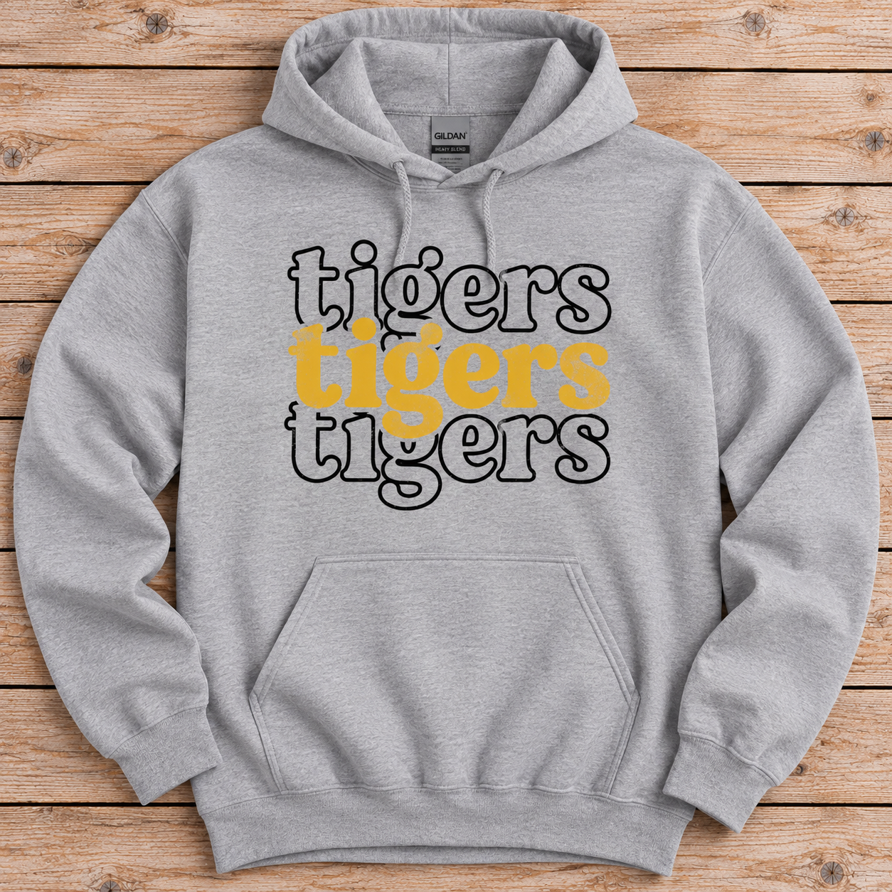 Tigers RETRO ECHO (short, long and hoodie)